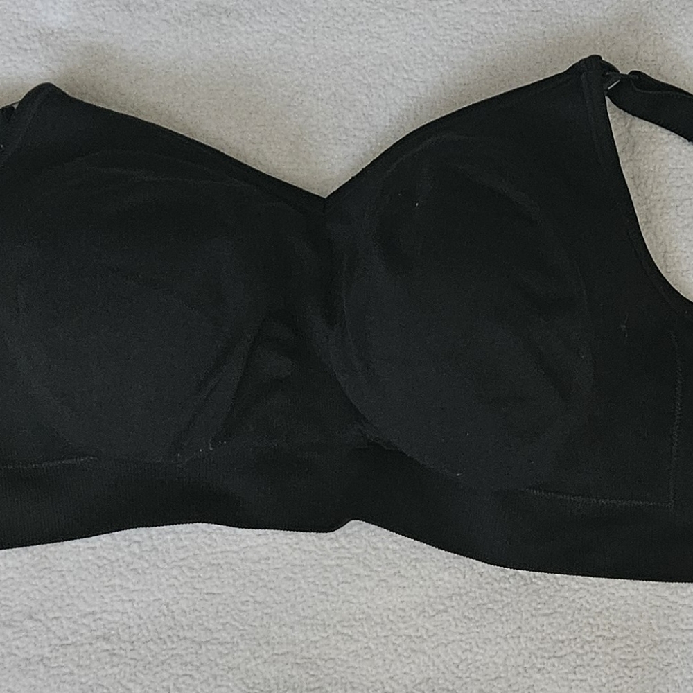 Elegant Black Comfort Bra